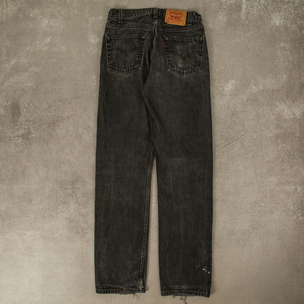 Levis 505 Jeans Distressed Vintage 00s Size 2024 32 Levis 505 Red Loop Made In Japan Denim Jeans Pants Size 30/31x29.5