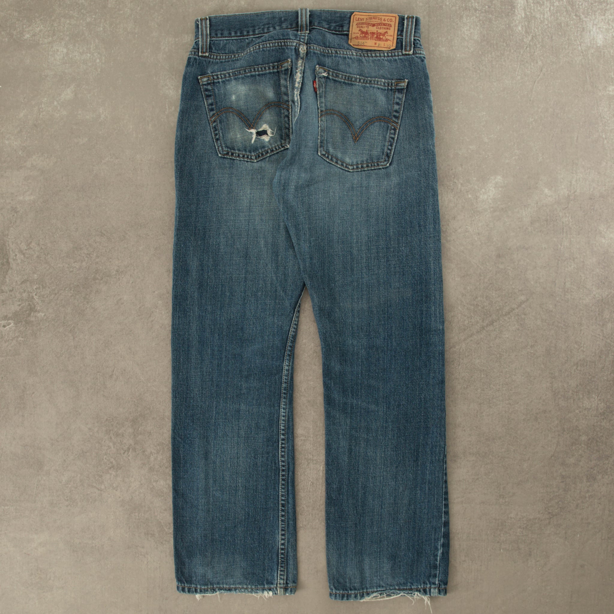 Levi’s 2024 514 distressed Jean