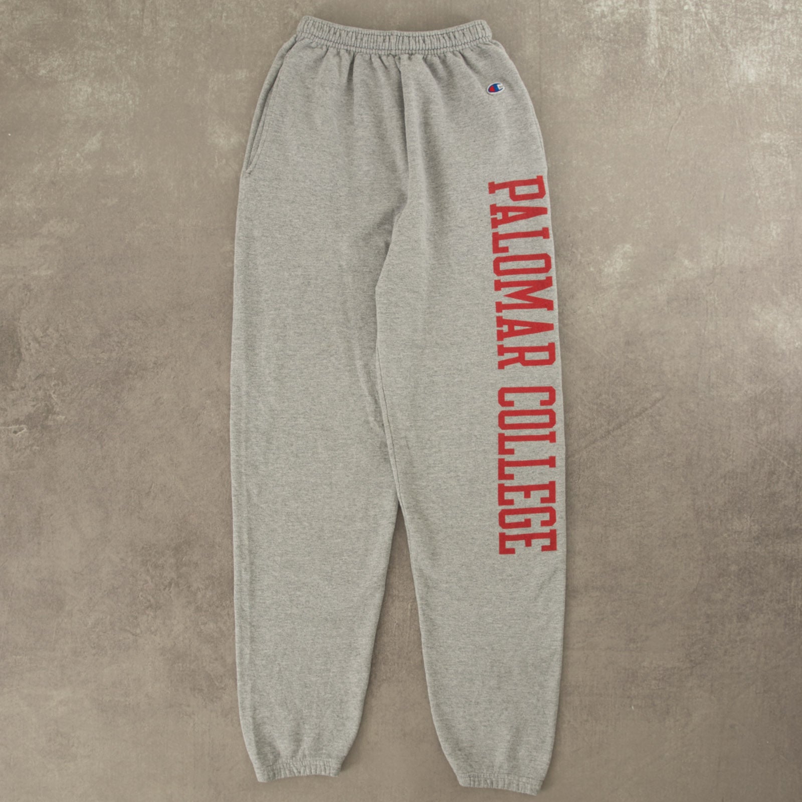 WOMEN S VINTAGE CHAMPION PALOMAR COLLEGE CUFFED SWEATPANTS SMALL