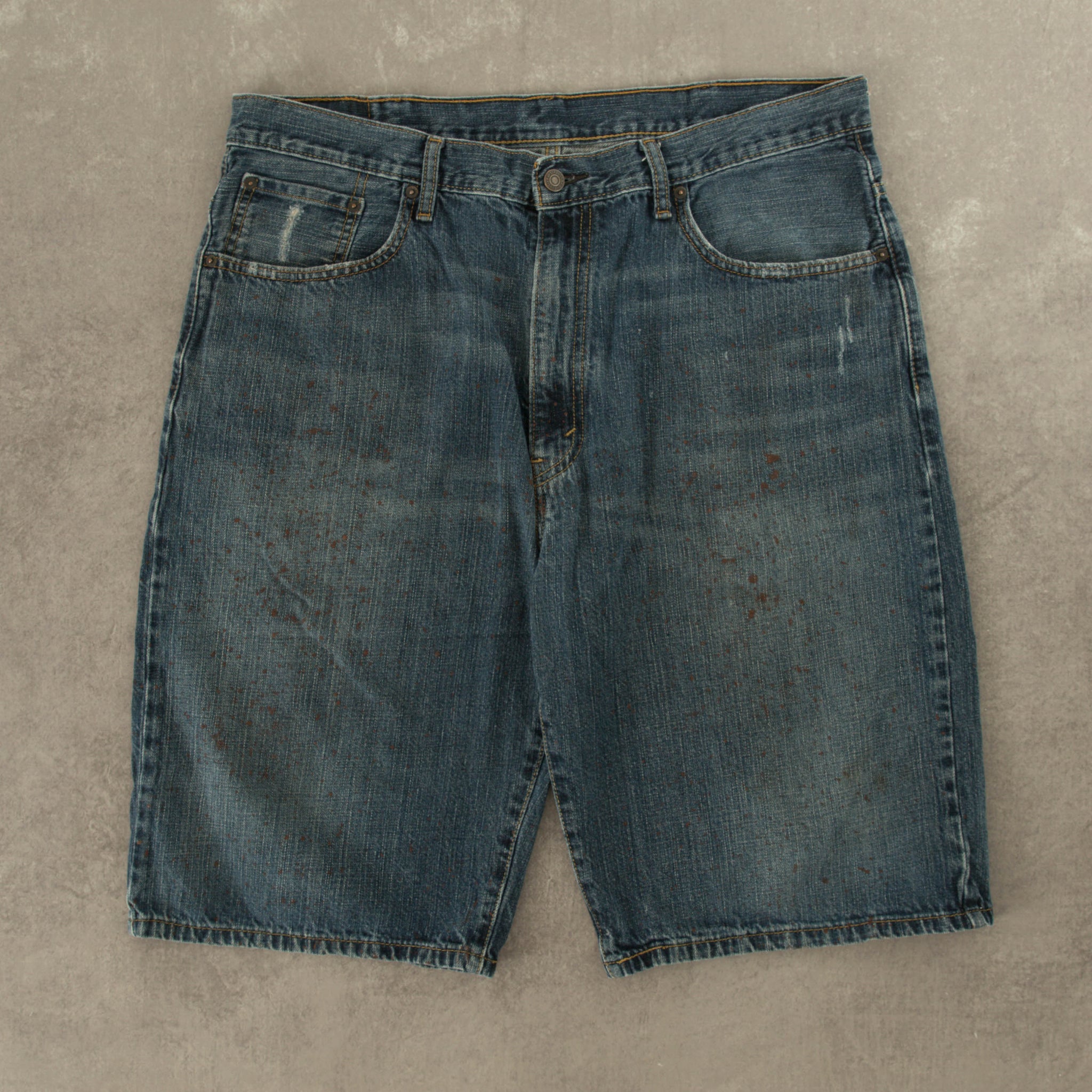 MEN S VINTAGE LEVI S 569 DENIM SHORTS W38 North Workshop