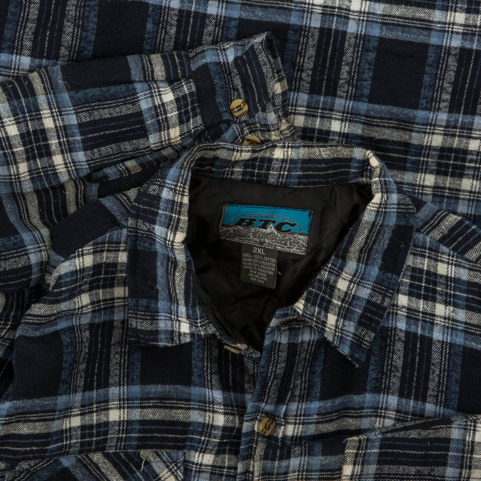 Lined clearance plaid shirt