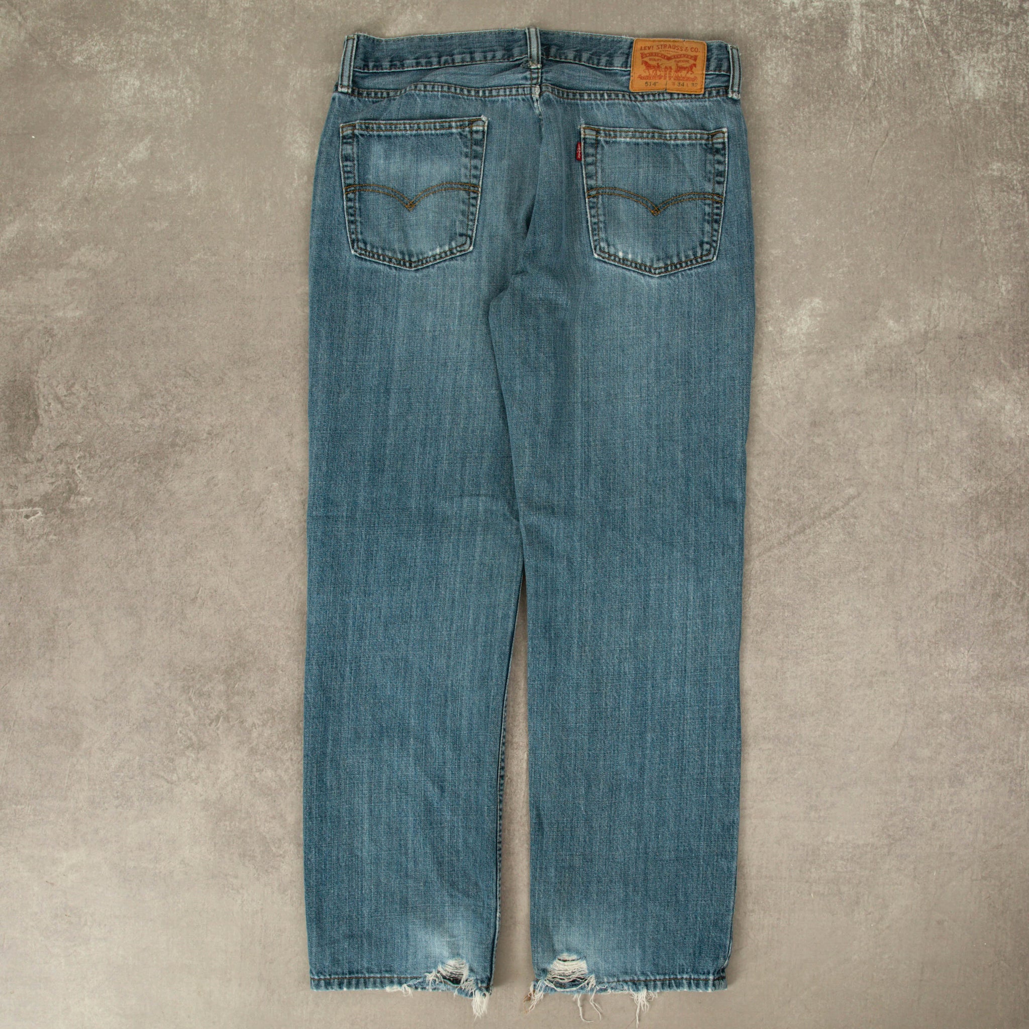 Levis 514 measurements best sale