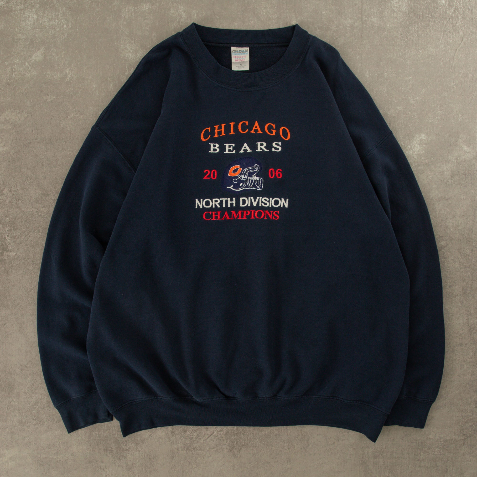 Chicago Bears Bears Navy Blue Championship Long Sleeve T-Shirt