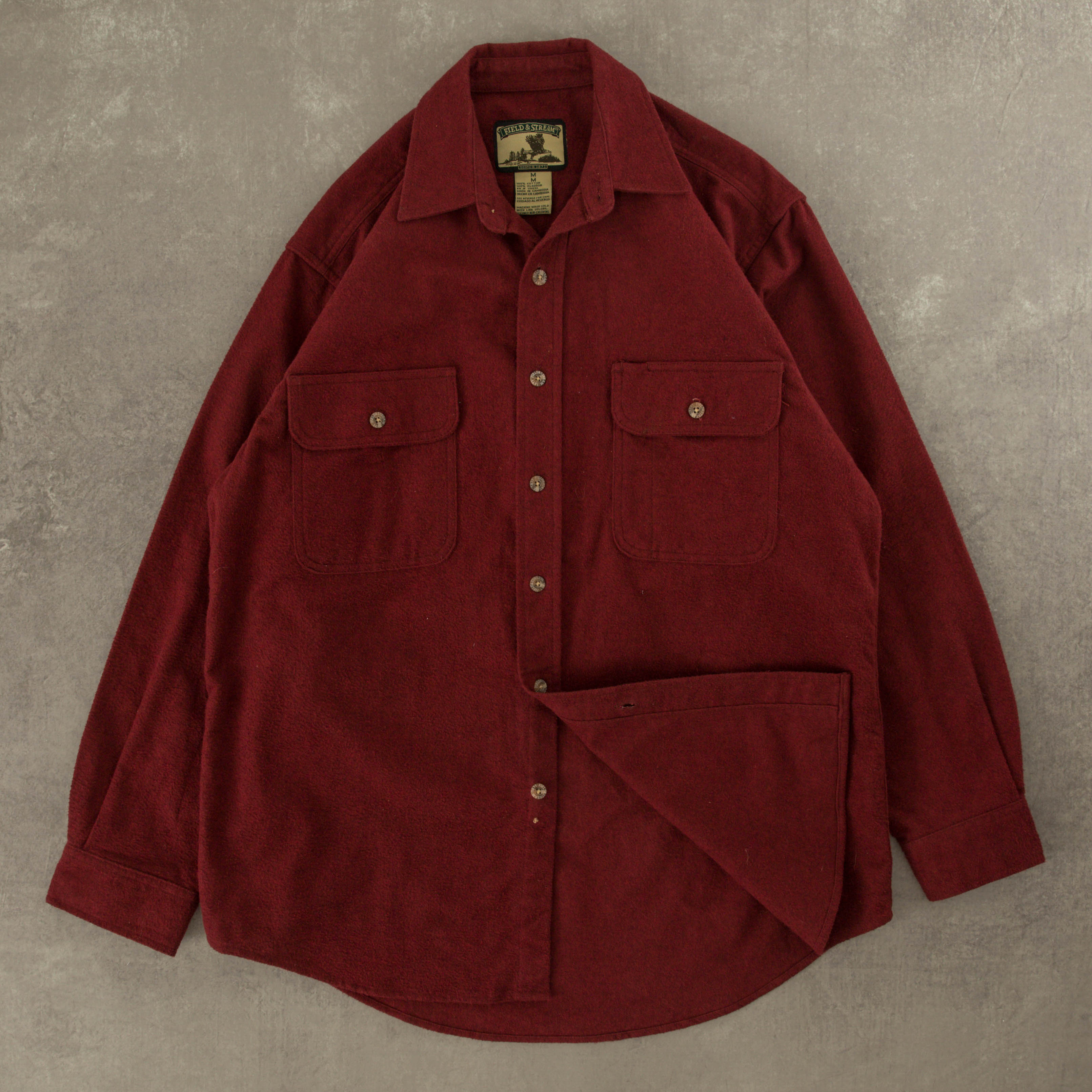 Field and outlet stream shirt jacket