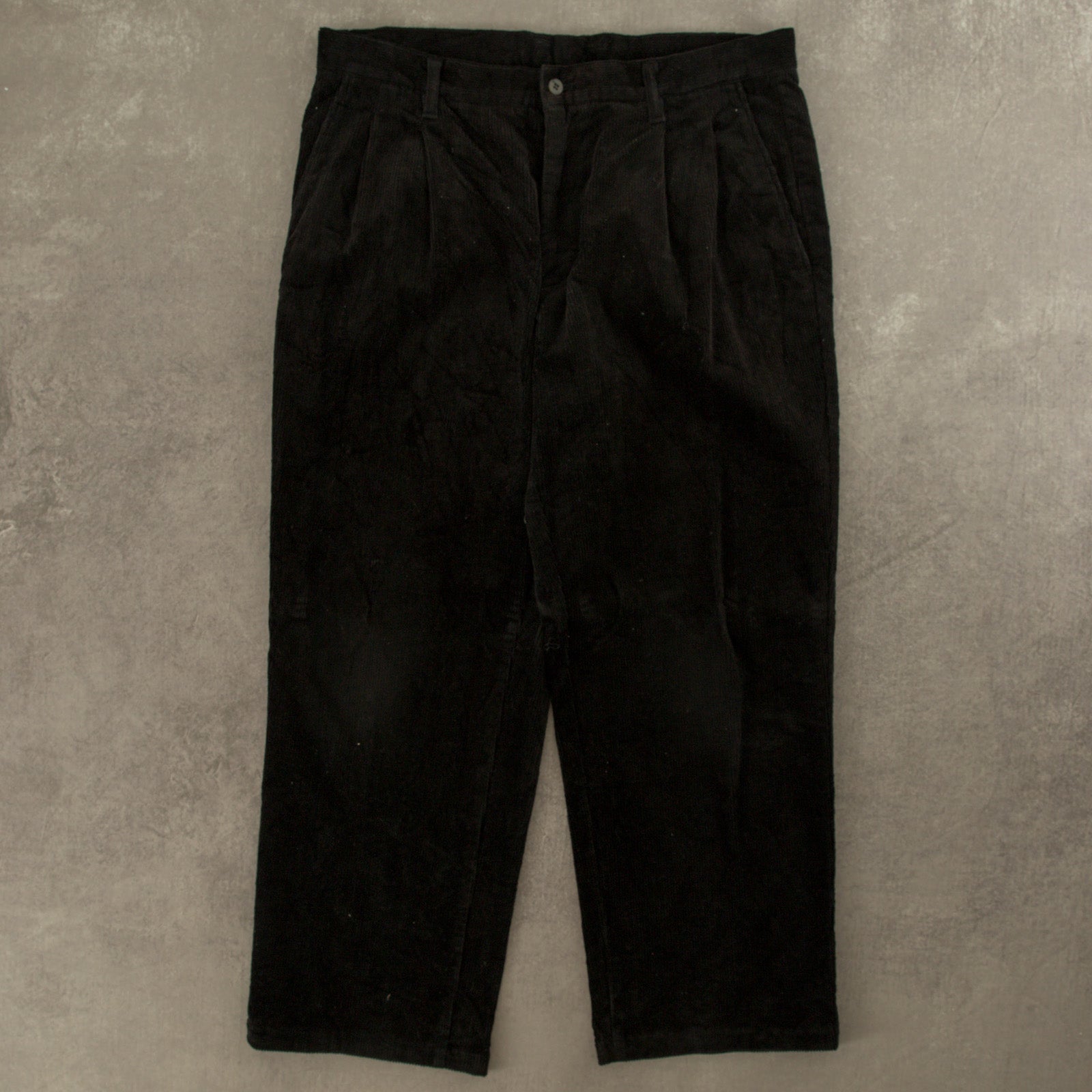 Belafonte Ragtime Clothing Hi Back Corduroy Trousers Black – Clutch Cafe