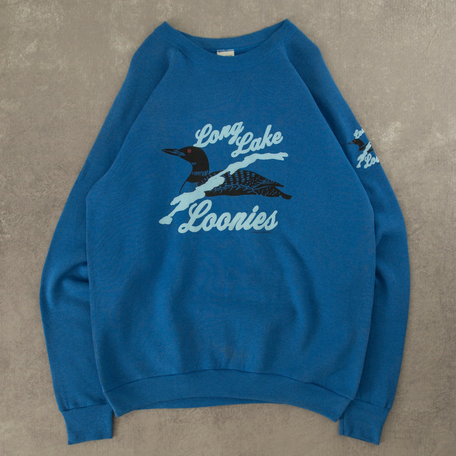 男女兼用 1990s archive vintage L.G.B raglan sweat | engeikos.com.co