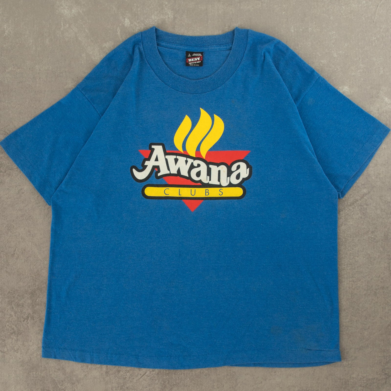 AWANA Tシャツ USA製 FRUIT OF THE LOOM - Tシャツ