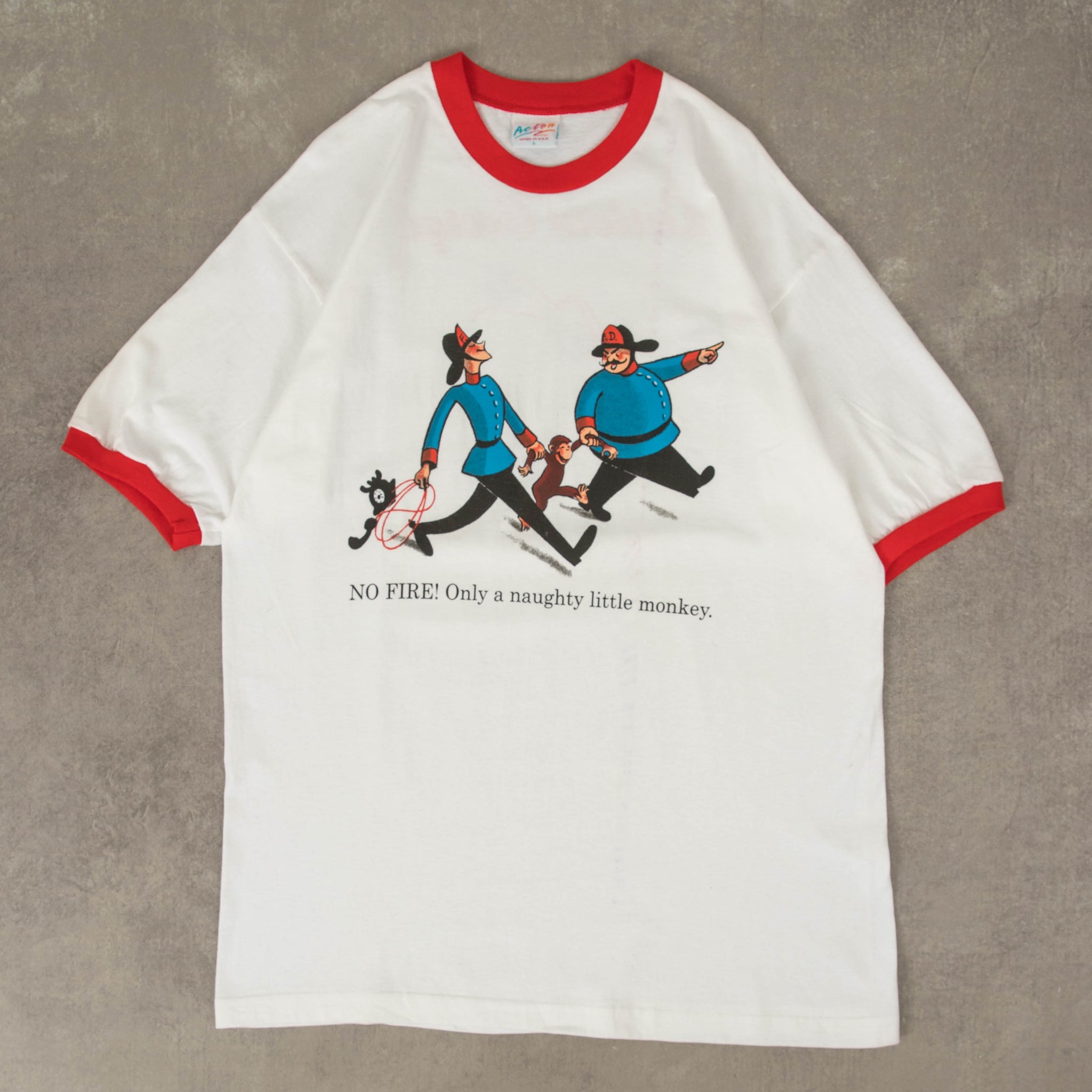 Curious george red t shirt best sale