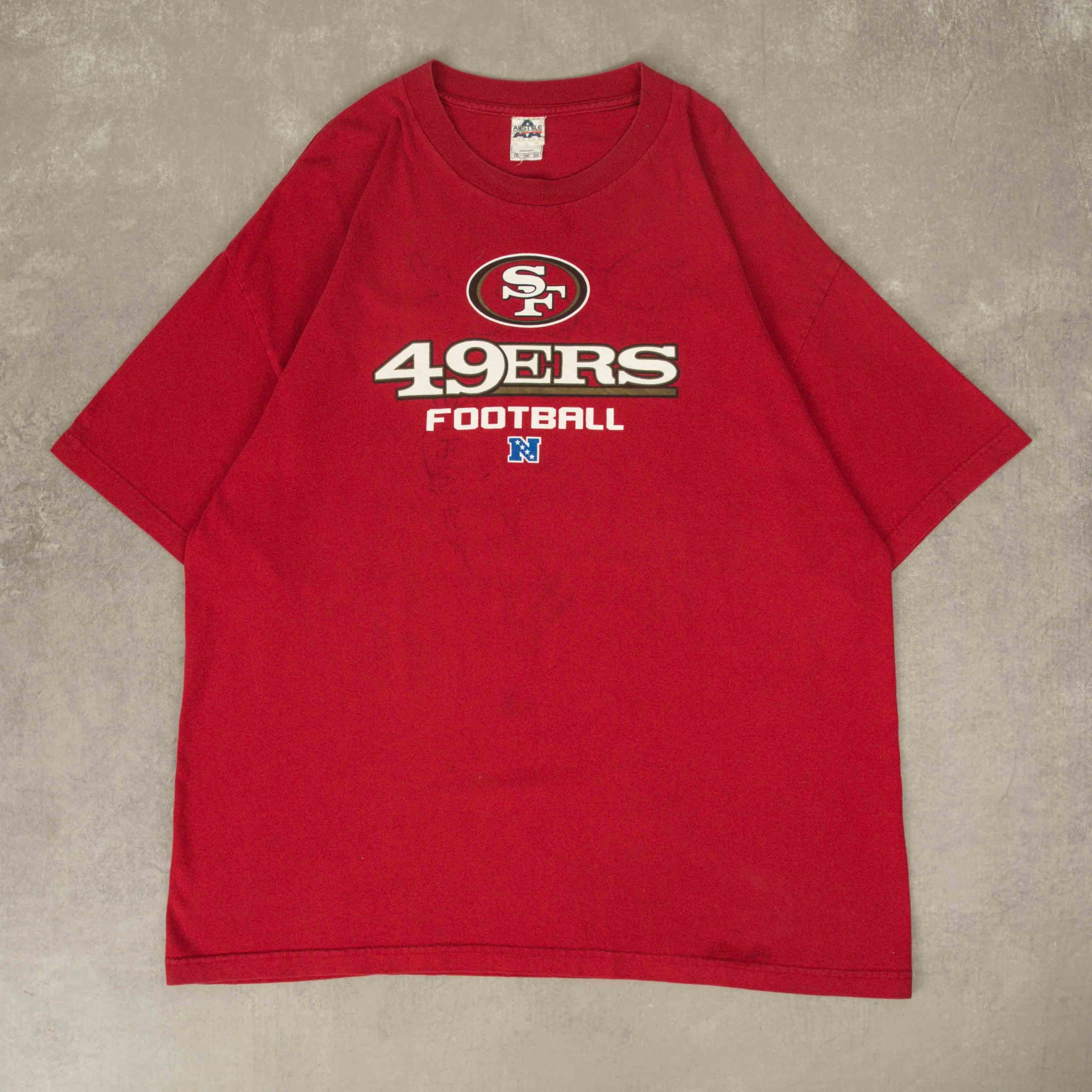 MEN S VINTAGE SAN FRANCISCO 49ERS T SHIRT XX LARGE North Workshop