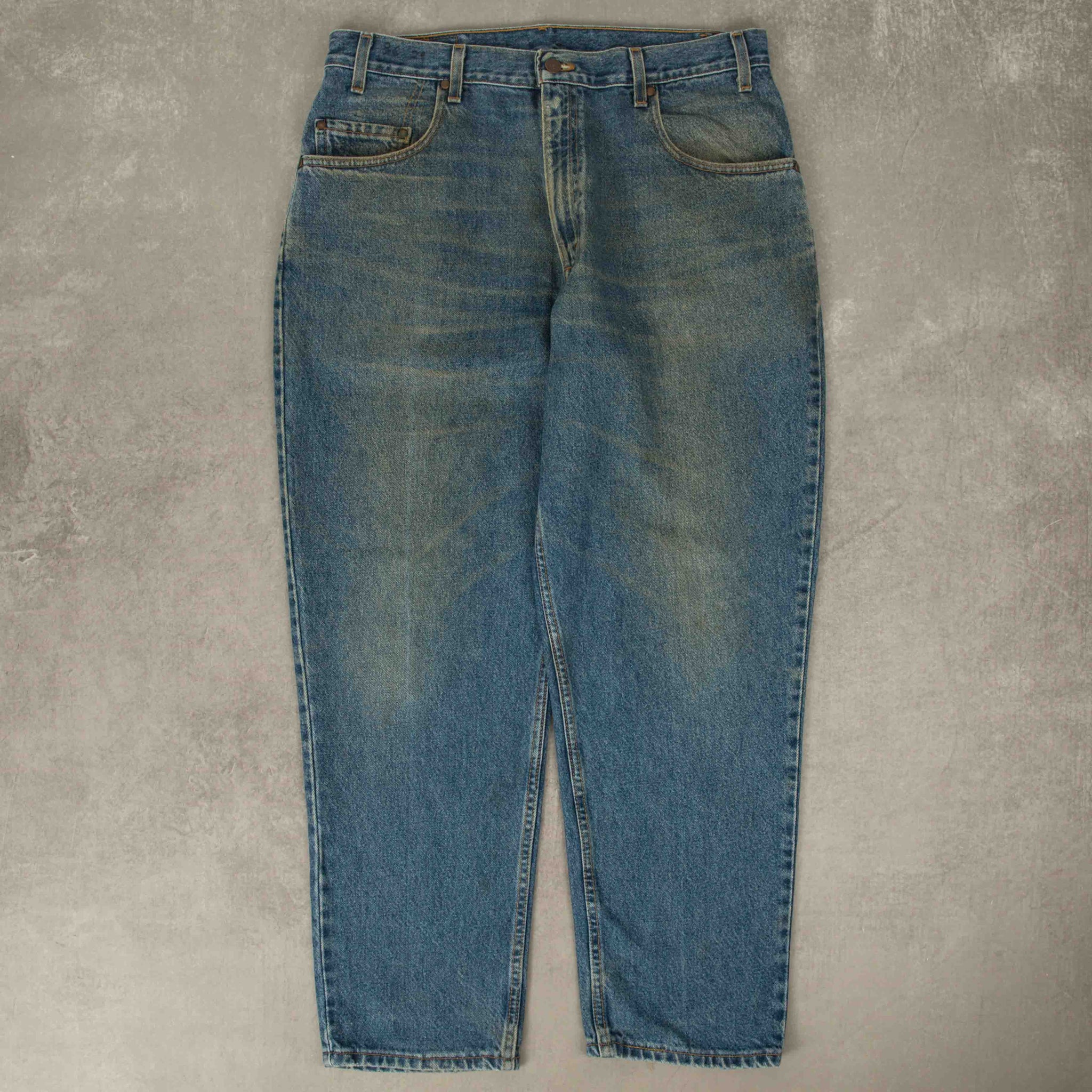 MEN S VINTAGE 1991 LEVI S 545 RELAXED LOOSE FIT JEANS W34 X L30 North Workshop